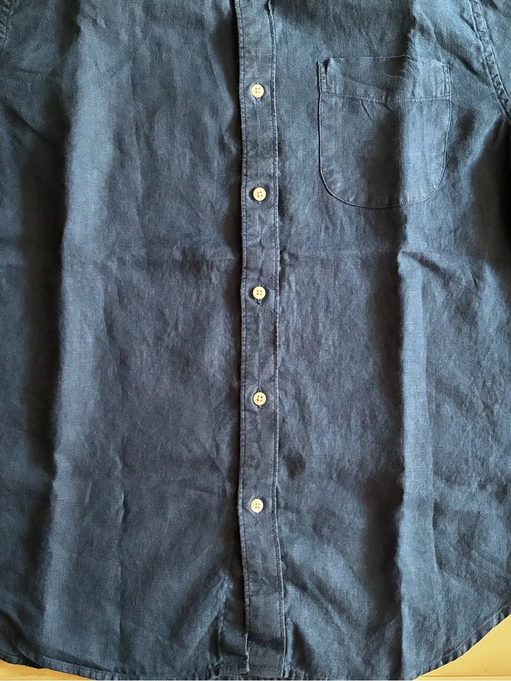 J. Crew Men's classic fit. Baird McNutt Irish linen shirt. M. NWT
